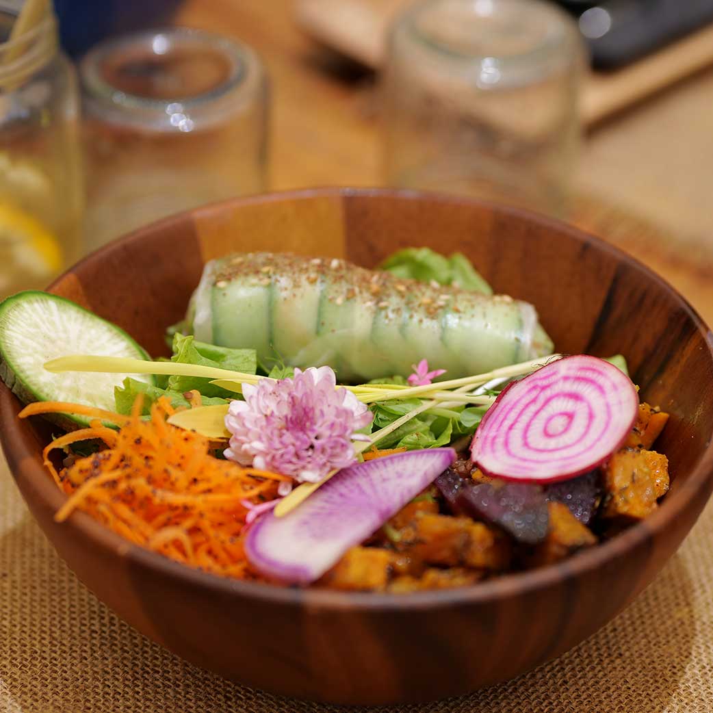 Un organic bowl au Victoria Green à Saint Gilles les Bains